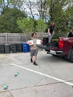 After cleaning and prepping the garden, the Boy Scouts and YMGC Members returned to plant more than 120 shrubs, evergreens, and perennial plants that would attract birds, butterflies and additional pollinators.